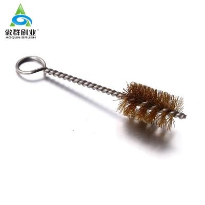 China Bronze Bored PP/PA/PBT/PE/PET/Animal Hair Shotgun Chamber Brush for sale