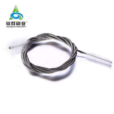 China 23.6 in. Flexible Spring Aquarium Air Duct Pipe Cleaning Brush. length for sale