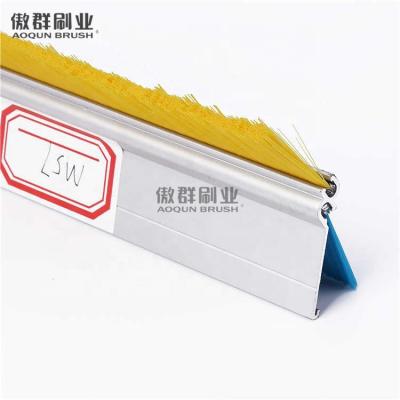 China Industrial Fireproof Garage Door Caulk Folding Door Sweep Weather Brush for sale