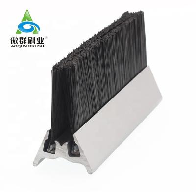 China Industrial Escalator Brush Strip Escalator Deflector Brush for sale