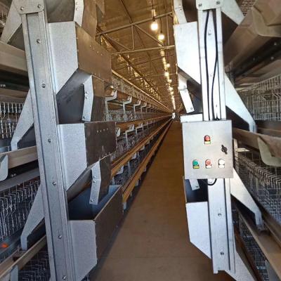 China Full automatic 3 rows and 4 rows automatic battery broiler cage for poultry farm for sale