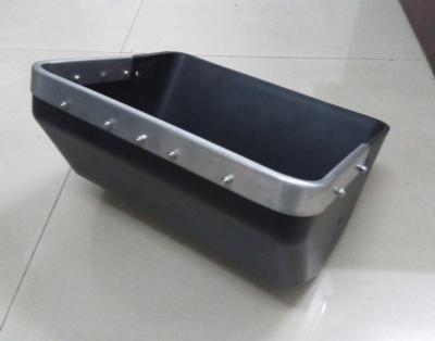 China Farms seed plastic feed trough with stainless steel strap for pig / pig farm equipment for sale