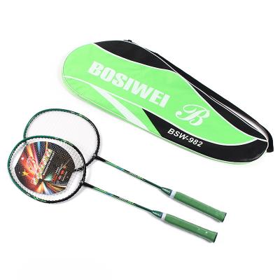 China Factory direct wholesale durable type adult and children family entertainment badminton racket for sale