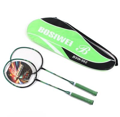 China Durable Type Guaranteed Quality Price Badminton Racket Anti Slip Proper Slip Over Handle Ball Badminton Racket for sale