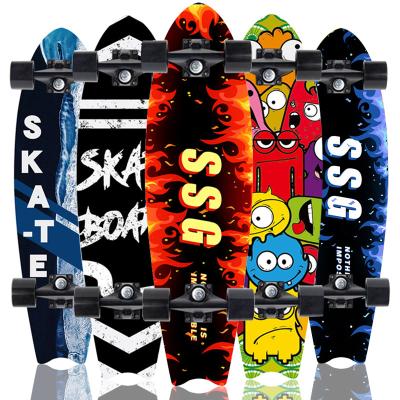 China Youth Best Rate Top Quality Skateboard Deck Longboard Beginner Longboard Skateboard Deck for sale