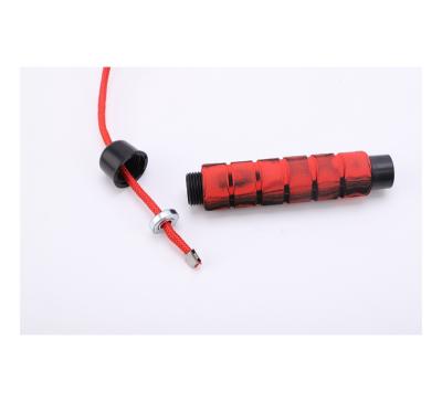 China Can add new weight design custom fitness weighted jumping rope cotton rope private design pvc jumping rope for sale