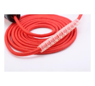 China Can add weight adjustable handle cotton wholesale rope braided guaranteed quality cotton rope unique wholesale jump rope for sale