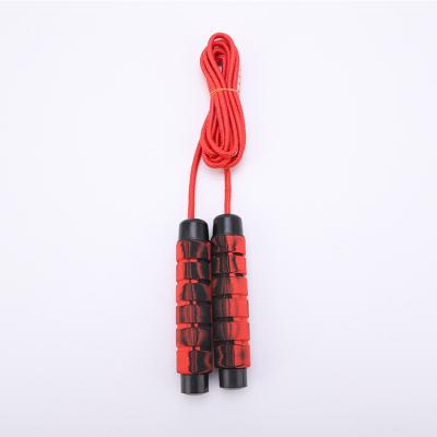 China Can add weight fitness double the ratio of high quality ports jump cotton rope skipping for sale