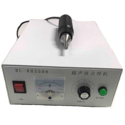 China Face Mask Ear Loop Factory Price Ultrasonic Cheap Spot Welding Handheld Welder for sale