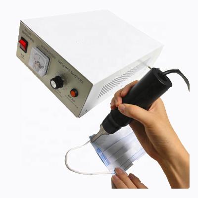 China Mask Ear Loop Welding 2020 Hot Selling Ultrasonic Welding Machine With Hand Control for sale