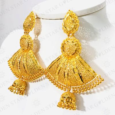 China TRENDY Gold Star Jewelry Huggie Circle Earrings Gold Plated Jewelry Earring Gold Plated Earrings for sale