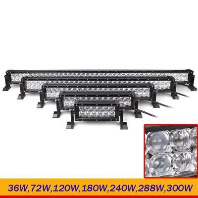 China PC Lens 50inch Wholesale 4x4 Offroad 120w 126W 240W 288W 300w Led Light Bars for sale