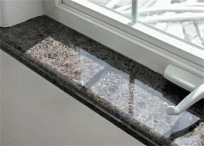 China Residential Projects Mocha Star Quartz Stone Window Sills , Quartz Rock Wall Tiles for sale