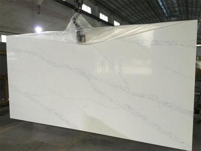 China Calacatta New Custom Artificial Quartz Stone Surface ISO9001/NSF for sale