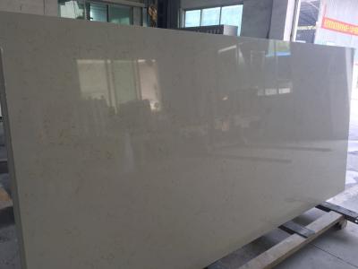 China Golden Sky Artificial Engineered Quartz Solid Surface Countertop Materials 20mm for sale