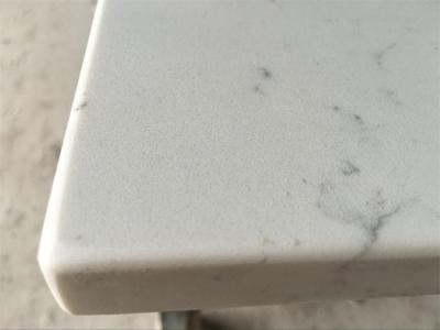 China High Density Carrara White Quartz Worktops Engineered Stone Countertops for sale