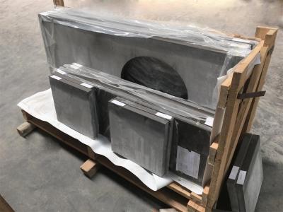 Chine Dessus polis de vanité de salle de bains de quartz machinés par noir pur avec les roches artificielles de quartz à vendre