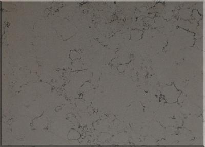 China Fire Resistant Grey Marble Artificial Quartz Stone Countertops / Worktops Natural Stone Surfaces for sale