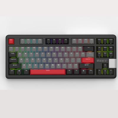 China Anti-ghosting Custom Logo Optical Red Switch Mechanical Custom Gaming Colored Computer Keyboard for sale