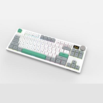 China Anti-ghosting Factory Directly Supply Low Moq Unique Design Custom White Gaming Keyboard for sale