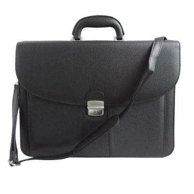 China New design and high quality China manufacturer black PU business bag briefcase for man for sale