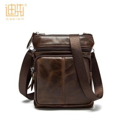 China Fasion Fashion One Shoulder Travel Bag Men's Latest OEM Design Leather Cross - Body Bag for sale