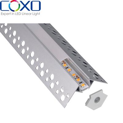 China C093 led profile for strip lights recessed 6063 alloy with pc cover cheap price best quality cutomized aluminum extrusion profile for sale