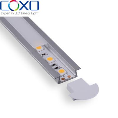 China Hot Selling Modern Aluminum Profile 2m Suspended Anodized 6063 Alloy Strip Customized Length 1m Led Aluminum Profile for sale