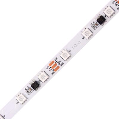 China Theme park ws2811 48leds 9w/m accessible rgb led strip light Copper Strip Light for sale