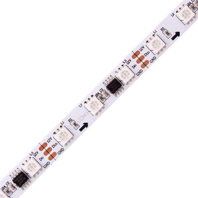 China Decoration ws2811 60leds 12w/m Addressable RGB Led Strip Light Copper Strip Light for sale