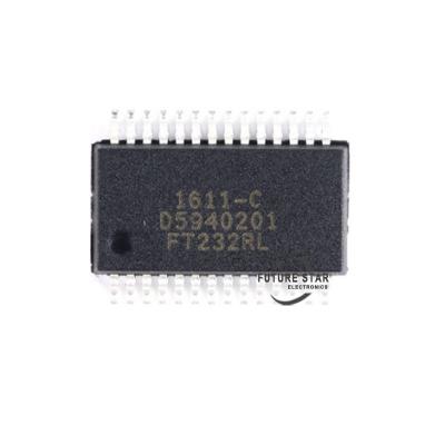 China Original IC CHIPS IC chips guarantee quality new original IC USB FS UART PERIODIC 28-SSOP FT232RL-TUBE FT232RL-REEL for sale