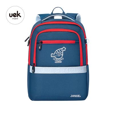 China Waterproof UEK Kids Lightweight Children Backpacking School Bags Large Capacity School Bag for sale