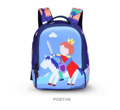 China Newest\fasion Uek Kids Cartoon Prince Baby Fashion Children Cartoon Shoulder Backpack School Bag Double Schoolbags for sale