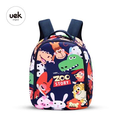 China Waterproof Uek Kids Colorful Animal Zoo Bag Anti-lost Children Bag Backpack Bag Cartoon for sale