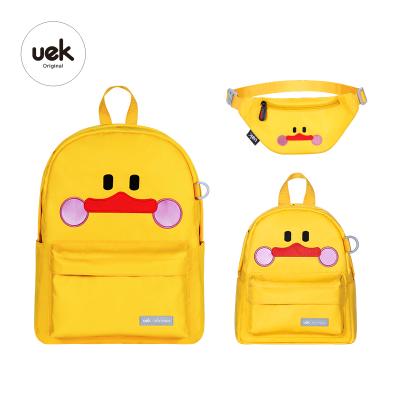 China UEK waterproof school bag for elementary students made with durable materials with extra large capacity for sale