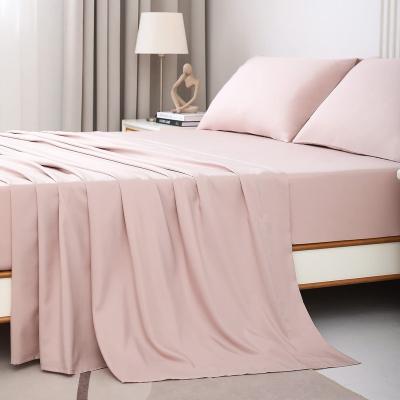 China The Breathable and Skin-Friendly King Single Size Sheet Set of Comforters and Satin Hotel Sheets for sale