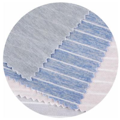 China Breathable Ice Silk Cloth Fabric Factory Price Stripe Ice Silk Cloth Cooling Waterproof Luxury Backing Dust-mite for sale