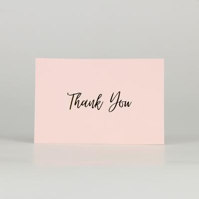 Cina Colorful Paper Business Thank You Cards High Quality Custom Paper Cards Printing in vendita