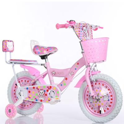 China Ride On Toy Kids Bike Hot Selling Kids Bike 12 14 16 20 Inch 4 Wheel Baby Bike For Girl for sale