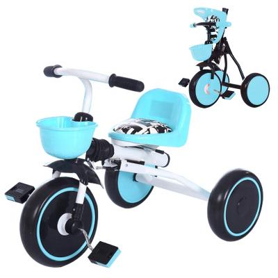 China ride on toy wholesale 2 in 1 triciclo para plegable ninos folding triciclo kids tricycle kids baby tricycle for kids for sale