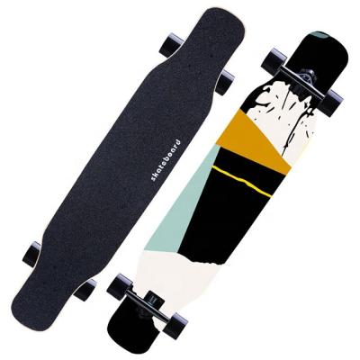 China Professional Good Quality 4 Wheel Skateboard Land Rustproof Surfboard Youth Adult Dance Board for sale