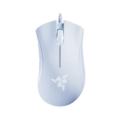 China Original Essential White Gaming Razer Deathadder Gaming 6400DPI Straight Ergonomic Wired Mouse For Computer for sale