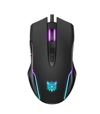 China Gaming Onikuma CW905 Adjustable DPI Black Wired Ergonomic Computer Mouse Gamer RGB for sale