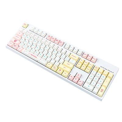 China New Switch LED Back Ergonomic Colorful Mechanical Light Wireless Gamer Mechanical Gaming Keyboard for sale