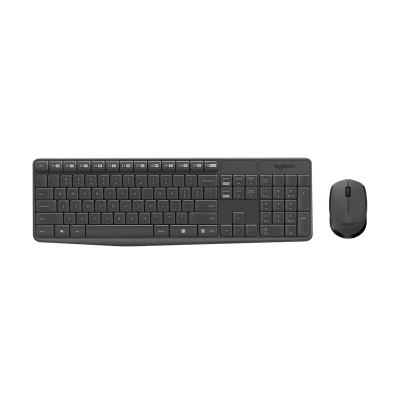 China For Home Office Logitech MK235 Black Wireless Receiver 2.4G Desktop Wireless Keyboard Handset for sale