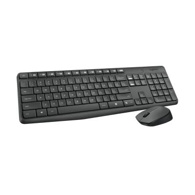 China For Home Office Logitech MK235 Keyboard Optical Ergonomic Household Mouse Laptop English Wireless Combo Numeric Keypad for sale