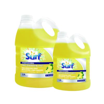 China Bulk Stocked Officially Licensed 3.5L To Surf Organic Dishwashing Liquid for sale