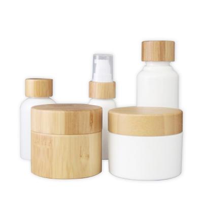 China BEAUTY PACKAGING Biodegradable Empty Cosmetic Bottles And Jars Eco Friendly Packaging PLA for sale