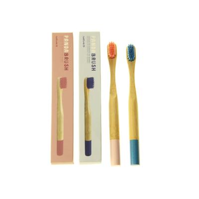 China BambooToothbrush Bamboo Charcoal and Biodegradable 5 Pack Toothbrush Case for sale