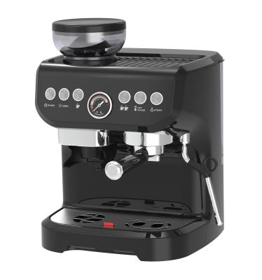 China Espresso Coffee Maker With Bean Grinder Automatic Commercial Coffee Espresso Coffee Machine With Grinding for sale